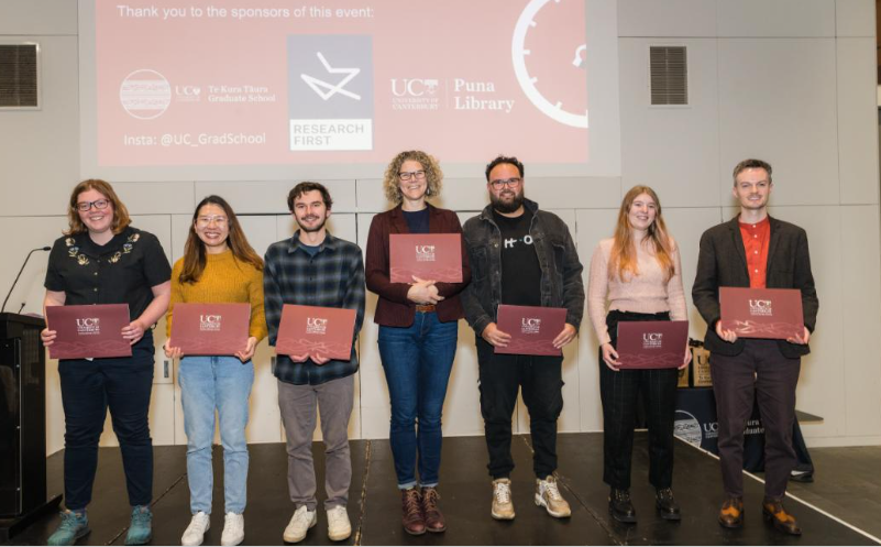 2023 Research student showcase winners