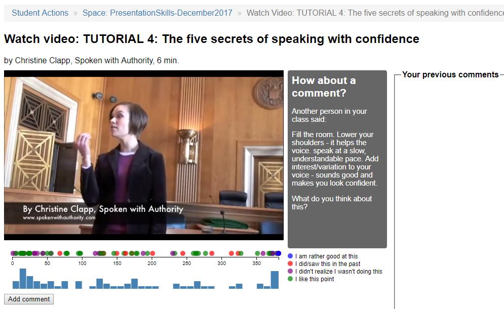 Screenshot of AVW video tutorial
